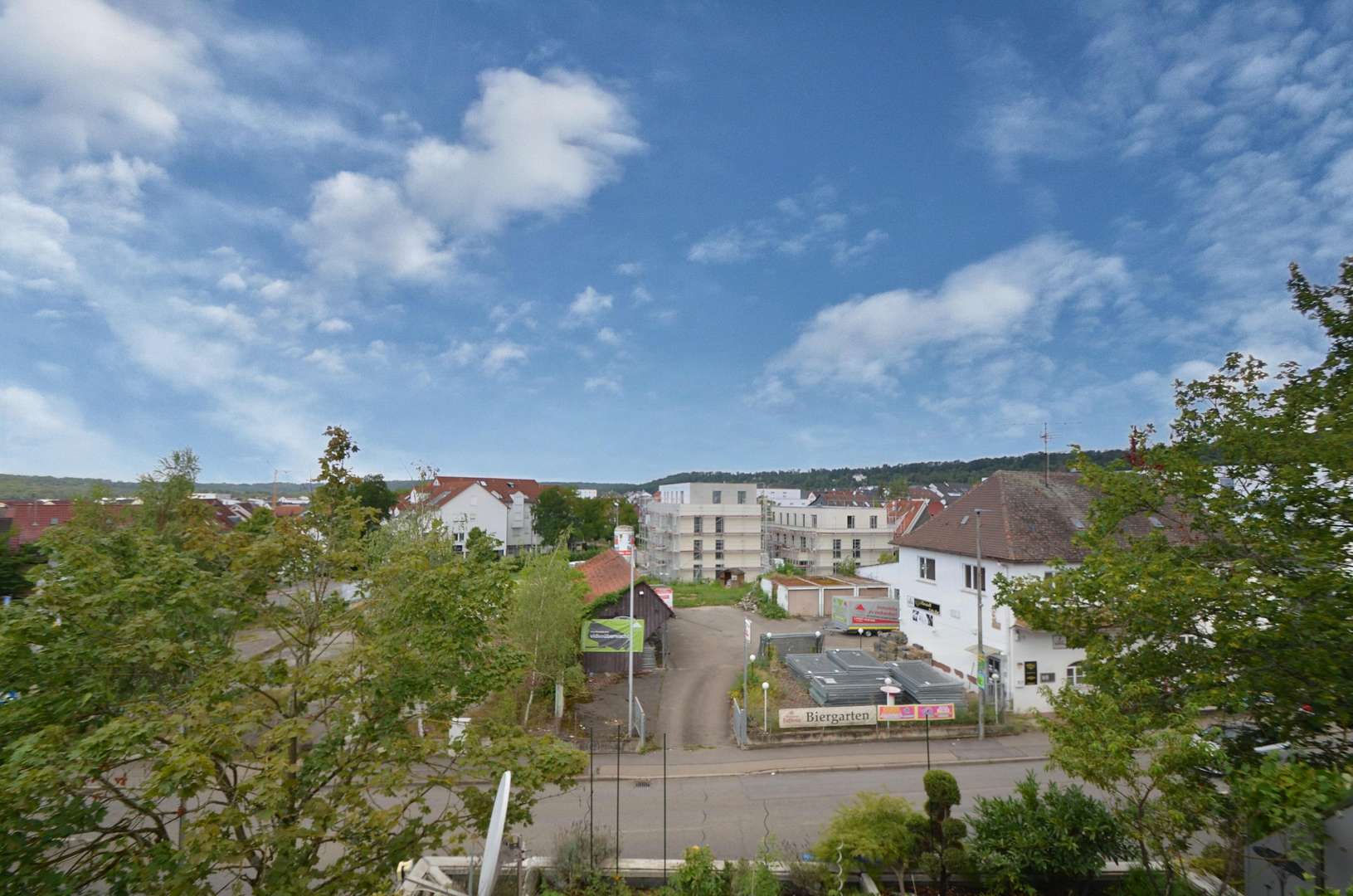 Aussicht vom Balkon - Maisonette-Wohnung in 71101 Schönaich mit 92m² kaufen