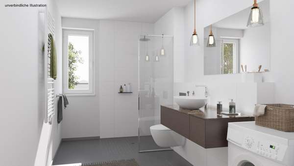 Badezimer - Etagenwohnung in 71272 Renningen mit 62m² kaufen