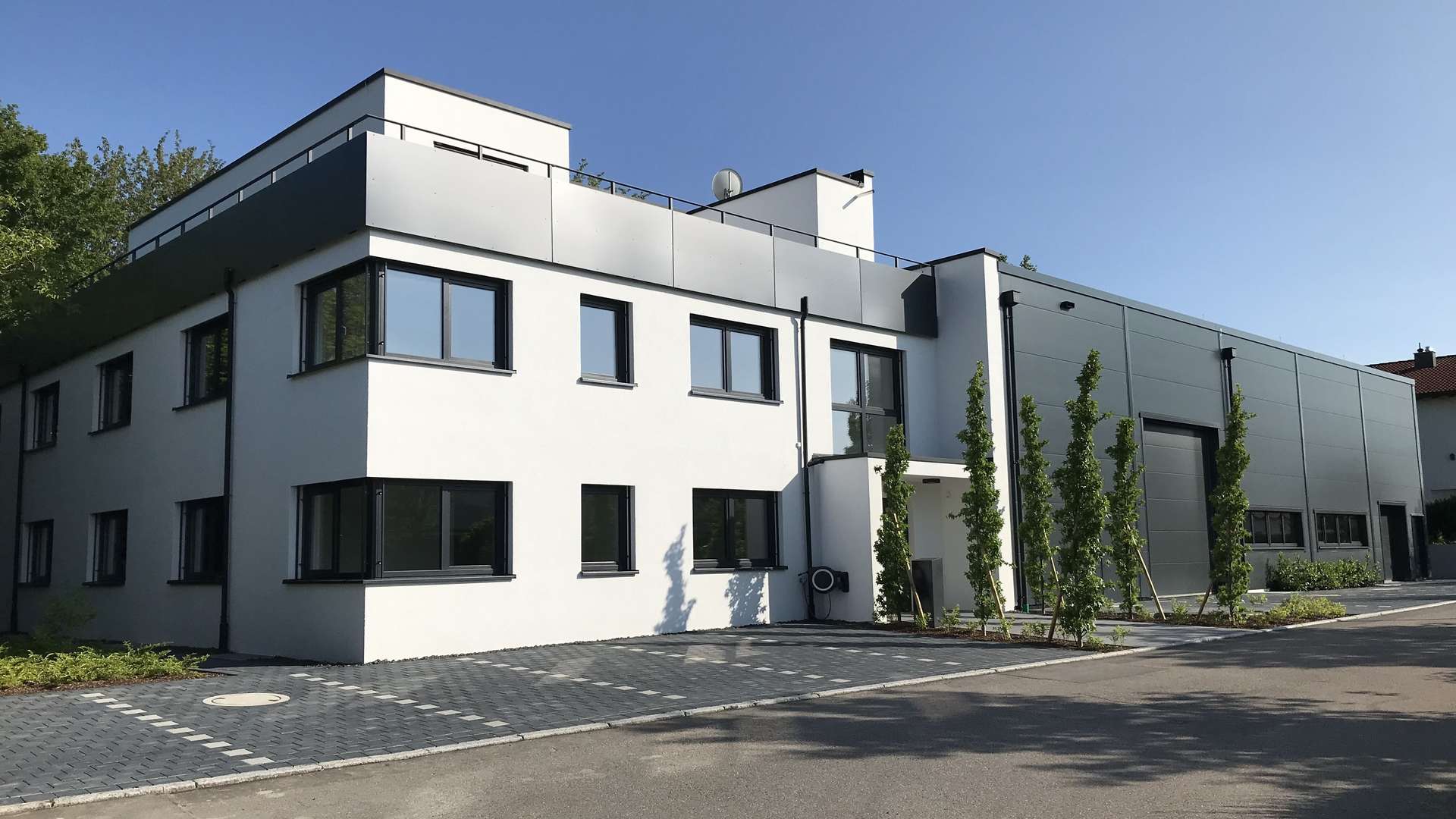 Außenansicht Gebäude - Halle in 71723 Großbottwar mit 719m² mieten