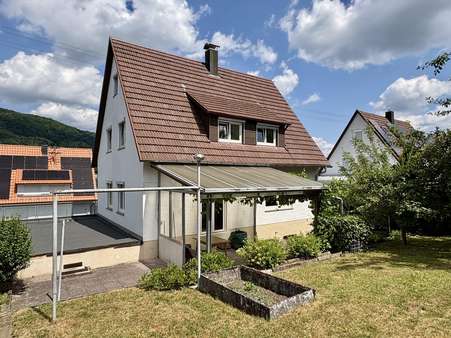 Hausrückseite Hausrückseite - Einfamilienhaus in 73326 Deggingen mit 124m² kaufen