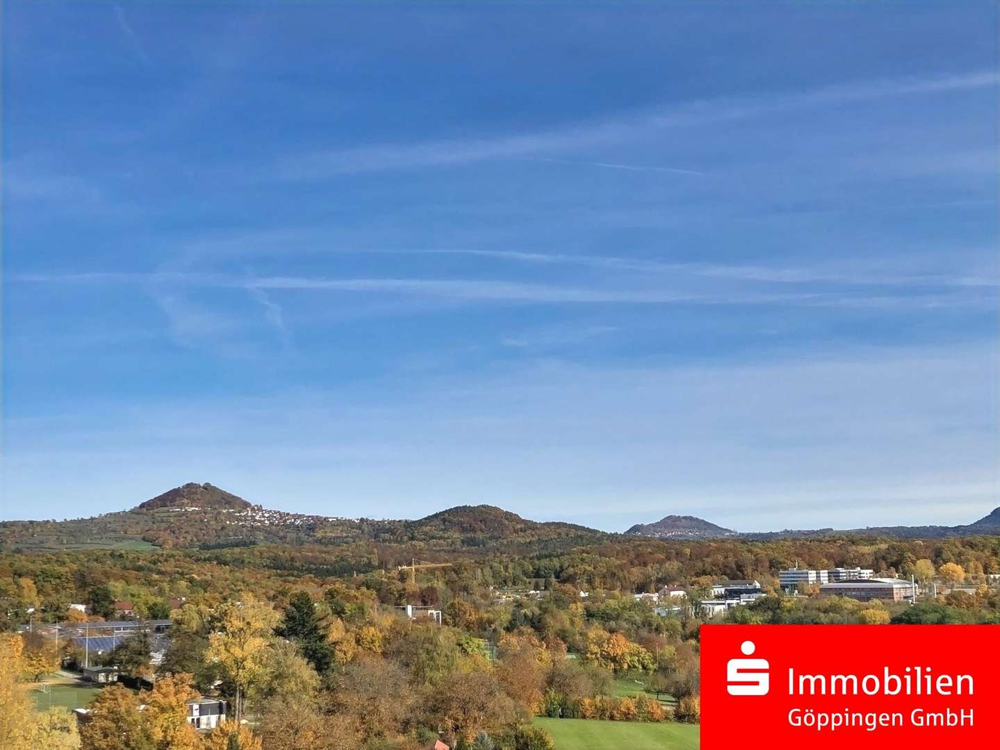 Blick auf die 3 Kaiserberge - Penthouse-Wohnung in 73033 Göppingen mit 95m² kaufen