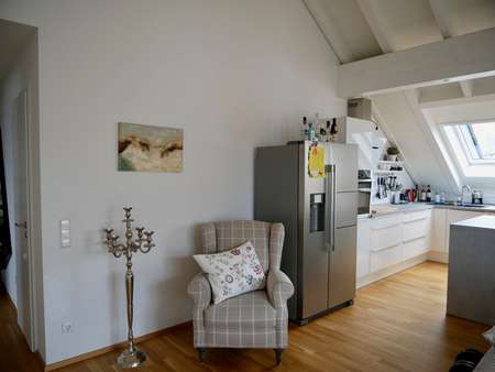 Küche - Dachgeschosswohnung in 73037 Göppingen mit 88m² mieten