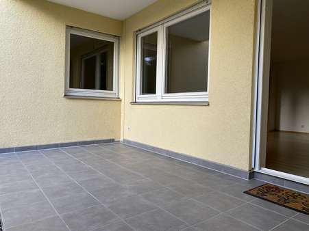 Terrasse Terrasse - Erdgeschosswohnung in 73033 Göppingen mit 61m² mieten