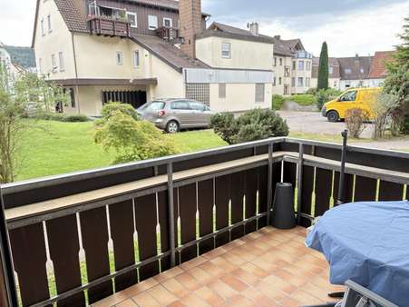 Balkon - Erdgeschosswohnung in 73072 Donzdorf mit 77m² kaufen