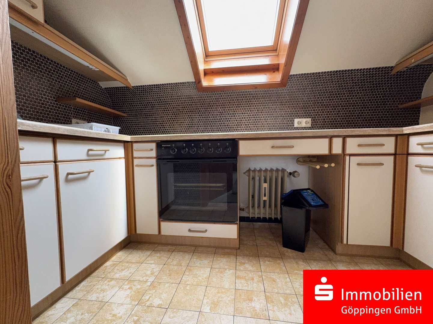 Küche - Dachgeschosswohnung in 73035 Göppingen mit 44m² mieten