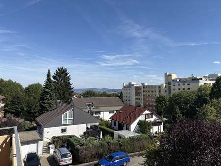 Blick von Ihrem Balkon Blick von Ihrem Balkon - Etagenwohnung in 73035 Göppingen mit 110m² kaufen