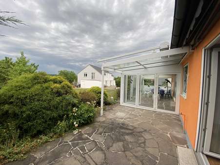 Terrasse mit Wintergarten - Einfamilienhaus in 73061 Ebersbach mit 99m² kaufen