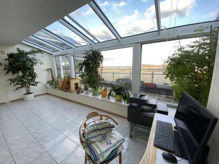 Wintergarten Fernsicht - Zweifamilienhaus in 73773 Aichwald mit 183m² kaufen