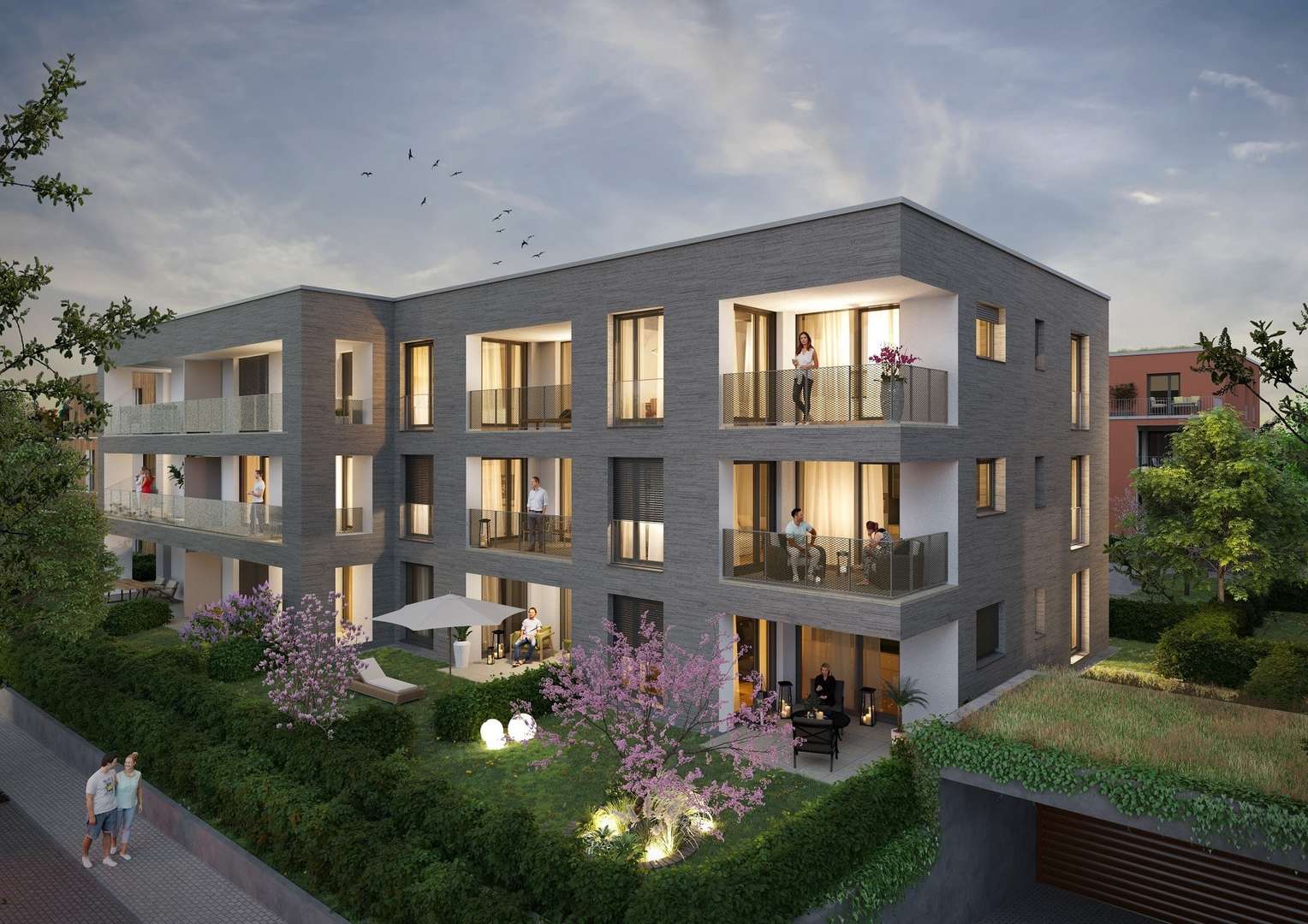 Außenansicht - Erdgeschosswohnung in 73257 Köngen mit 83m² kaufen