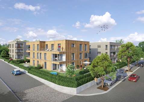 Köngen Burgweg - Erdgeschosswohnung in 73257 Köngen mit 83m² kaufen