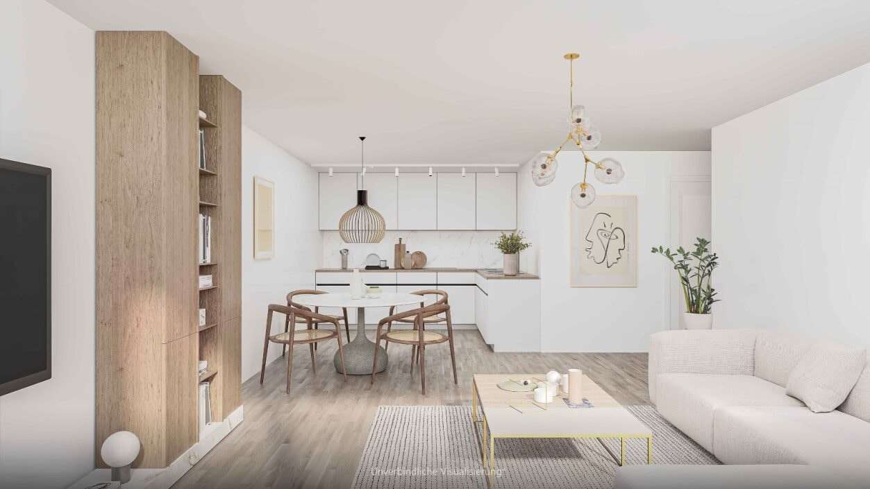 A9-Wohnzimmer - Erdgeschosswohnung in 72622 Nürtingen mit 66m² kaufen