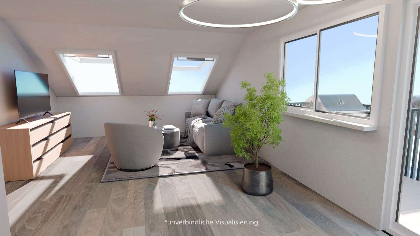 A11-Wohnzimmer - Dachgeschosswohnung in 72622 Nürtingen mit 71m² kaufen