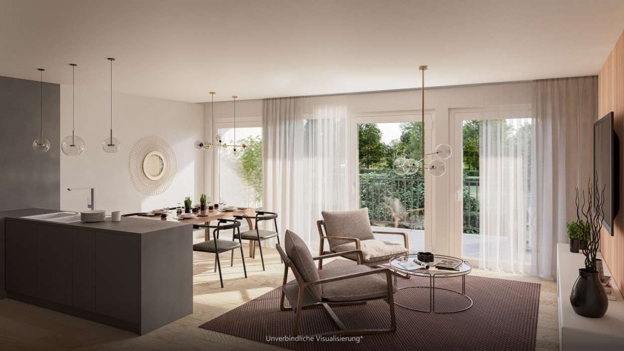 17-Wohnzimmer - Etagenwohnung in 73230 Kirchheim mit 111m² kaufen