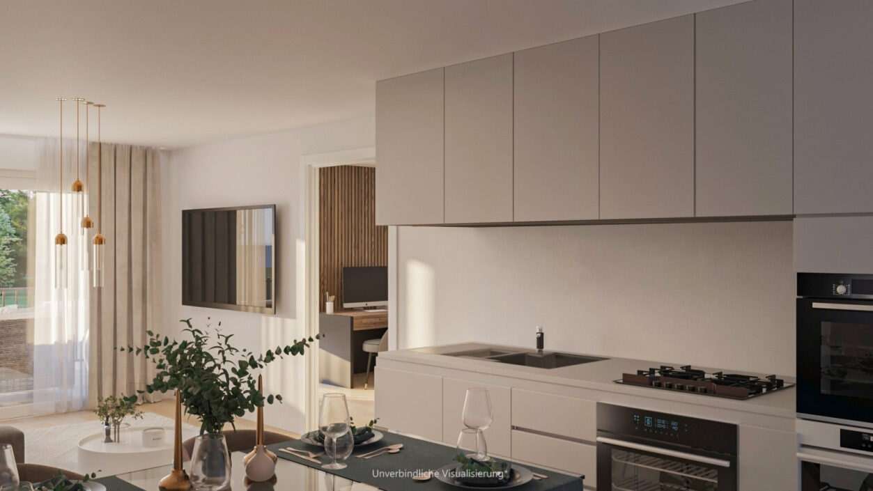 21-Wohnzimmer - Etagenwohnung in 73230 Kirchheim mit 61m² kaufen