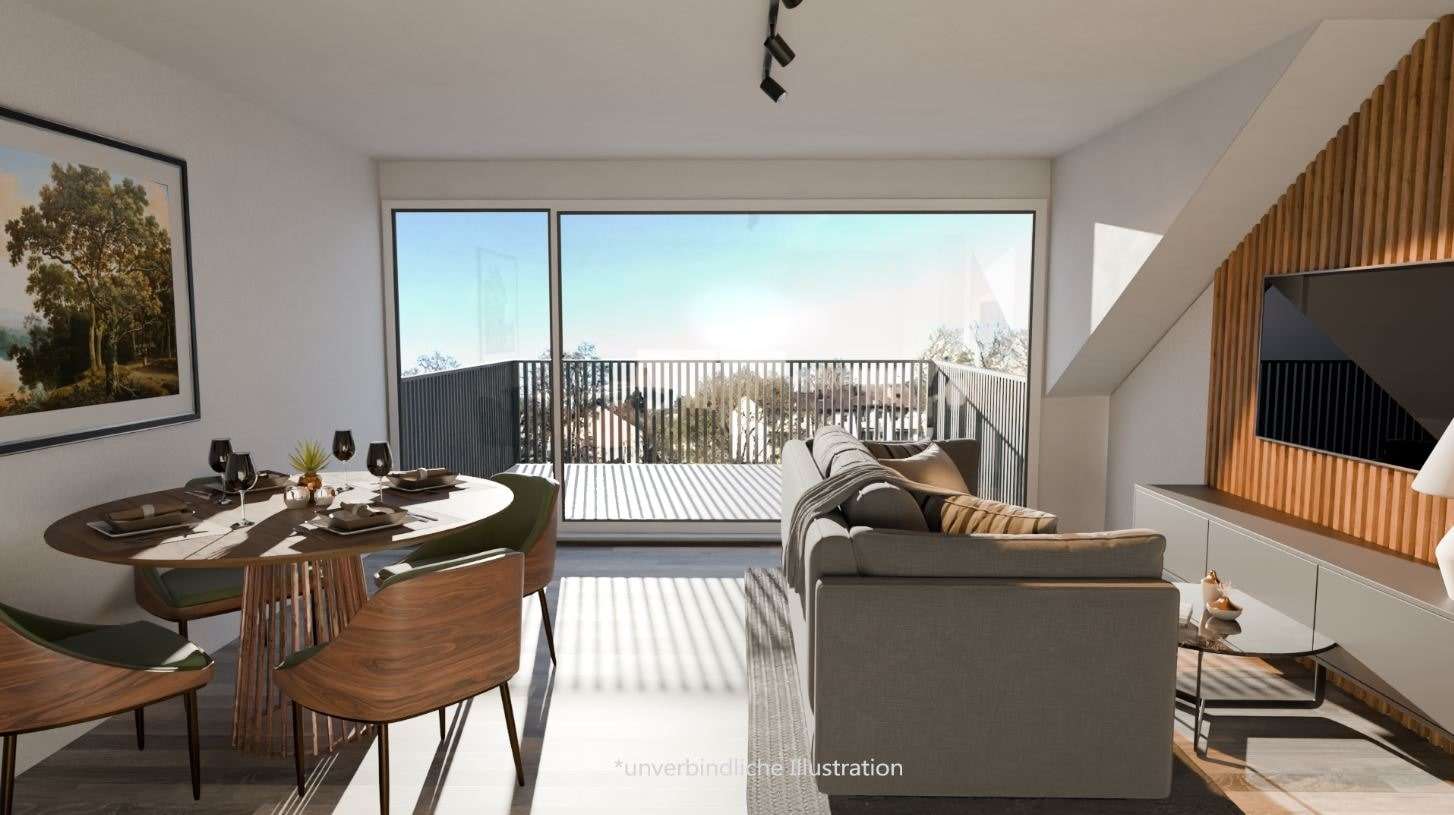 A13-Wohnzimmer - Dachgeschosswohnung in 72622 Nürtingen mit 86m² kaufen