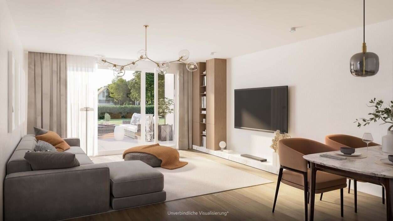B19-Wohnzimmer - Etagenwohnung in 72622 Nürtingen mit 86m² kaufen