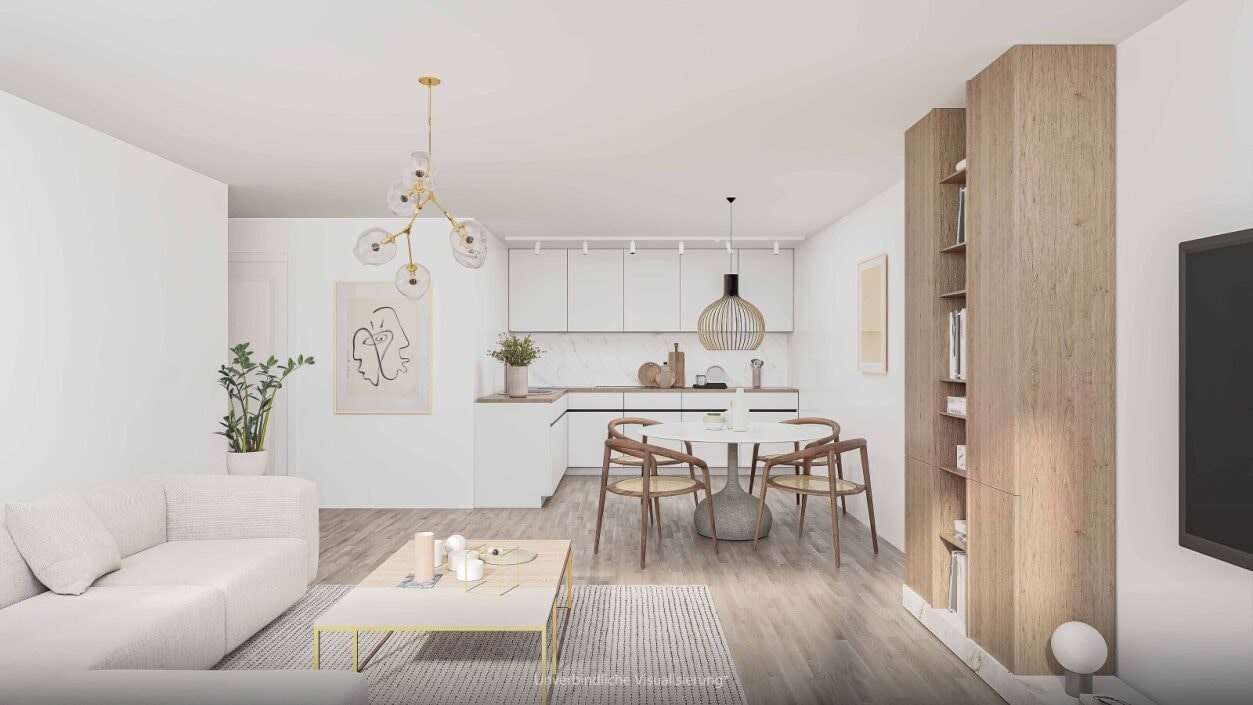 B20-Wohnzimmer - Etagenwohnung in 72622 Nürtingen mit 66m² kaufen