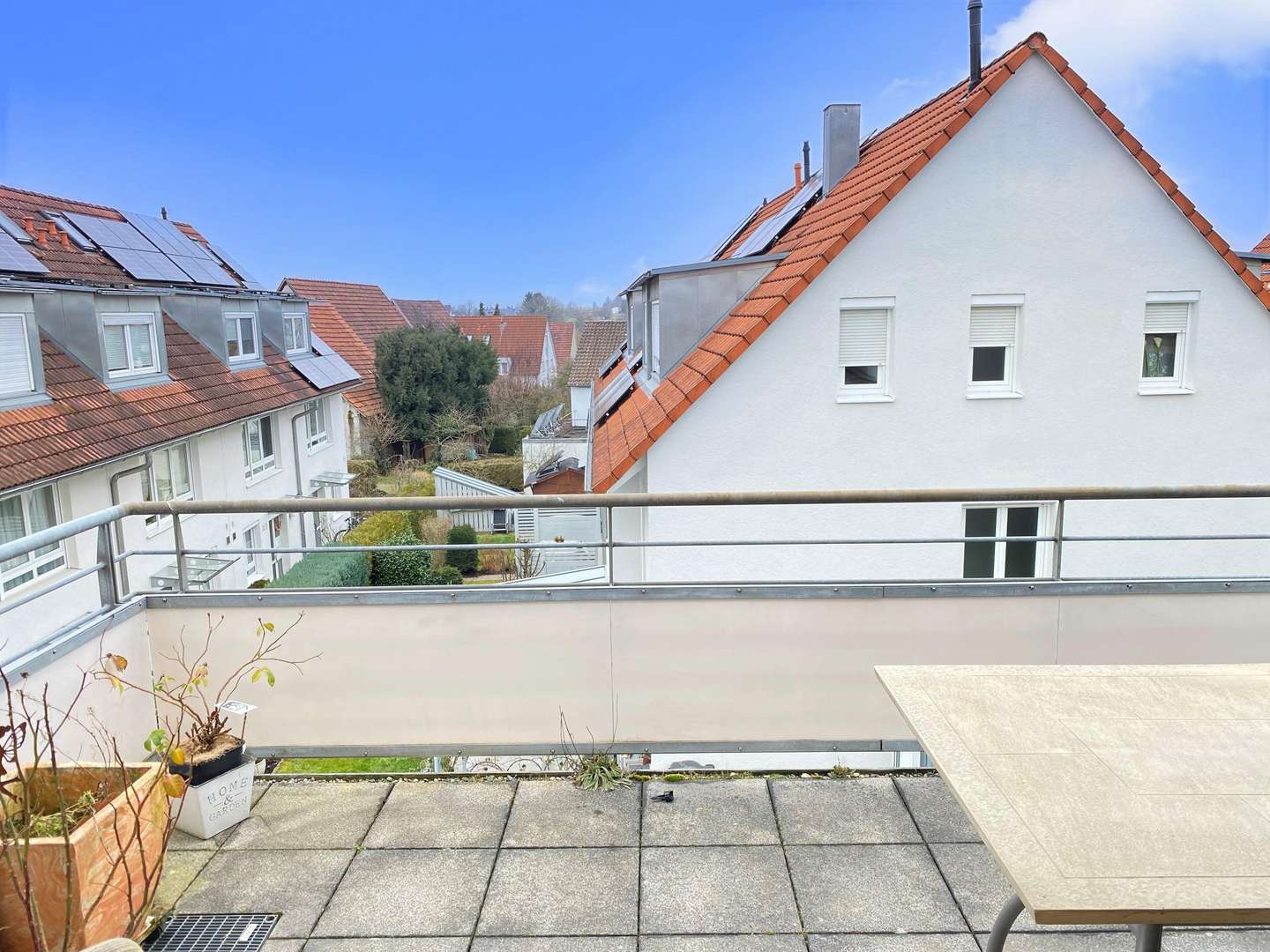 Großer Balkon