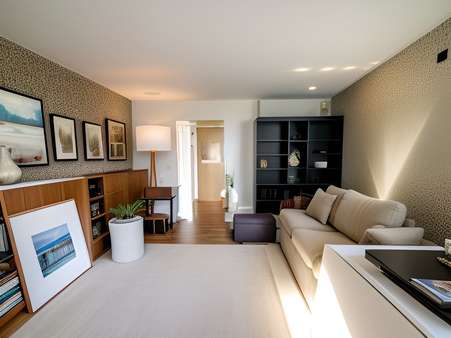 Visualisierung Wohnzimmer Visualisierung Wohnzimmer - Etagenwohnung in 73760 Ostfildern mit 57m² kaufen