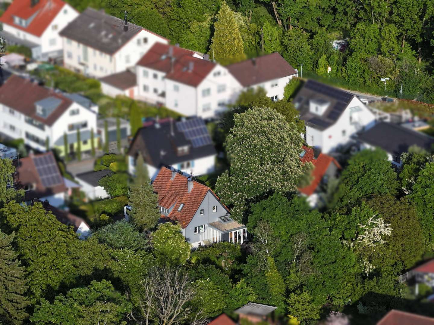 Blick auf das Haus Blick auf das Haus - Einfamilienhaus in 73230 Kirchheim mit 143m² kaufen
