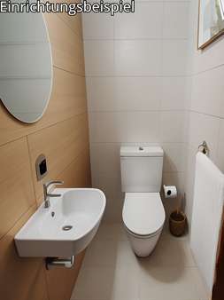 Einrichtungsbeispiel WC Einrichtungsbeispiel WC - Etagenwohnung in 73734 Esslingen mit 78m² kaufen