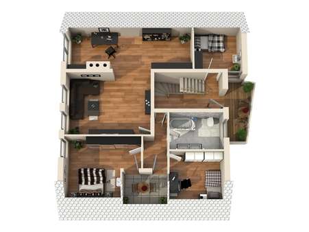 Grundriss Obergeschoss Grundriss Obergeschoss - Einfamilienhaus in 72622 Nürtingen mit 232m² kaufen