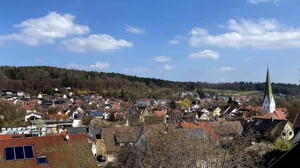 Aussicht Nord/Ost - Grundstück in 72631 Aichtal mit 1180m² kaufen