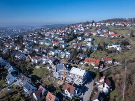 Drohnenaufnahme - Erdgeschosswohnung in 73732 Esslingen mit 108m² kaufen