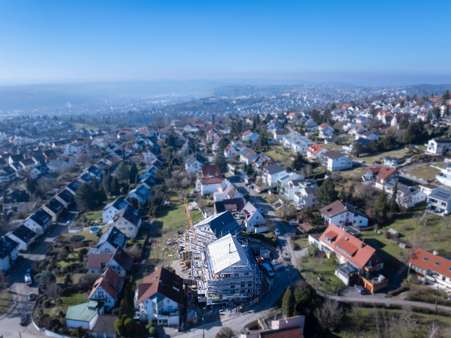 Drohnenaufnahme - Erdgeschosswohnung in 73732 Esslingen mit 108m² kaufen