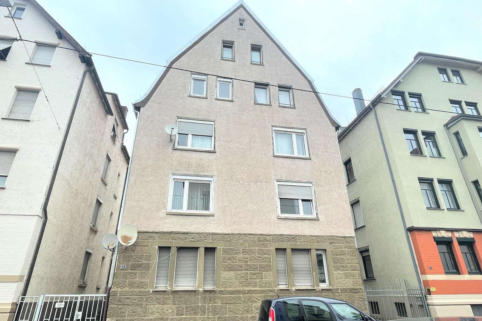 Außenansicht - Etagenwohnung in 70372 Stuttgart mit 57m² kaufen