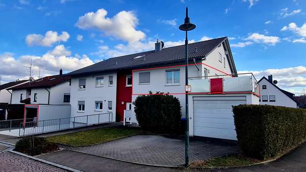 20-12049 Ansicht1 - Etagenwohnung in 72655 Altdorf mit 82m² kaufen