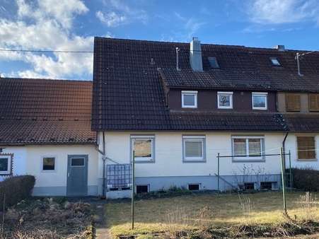 Rückseite - Doppelhaushälfte in 73252 Lenningen mit 124m² kaufen