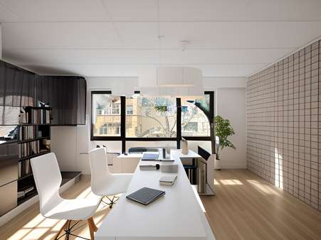 Einrichtungsbeispiel - Büro in 70173 Stuttgart mit 120m² mieten