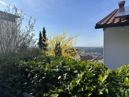 Ausblick Terrassse - Einfamilienhaus in 73732 Esslingen mit 108m² kaufen