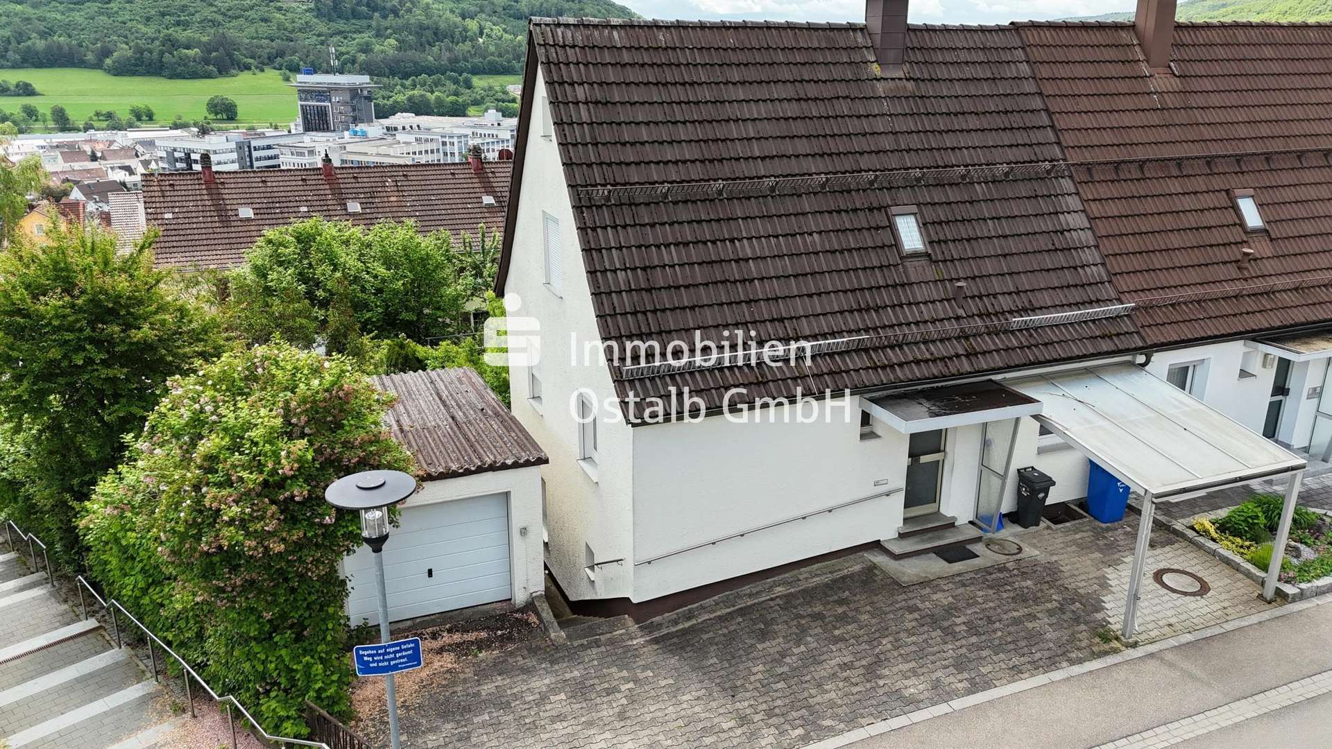 Ansicht - Doppelhaushälfte in 73447 Oberkochen mit 93m² kaufen