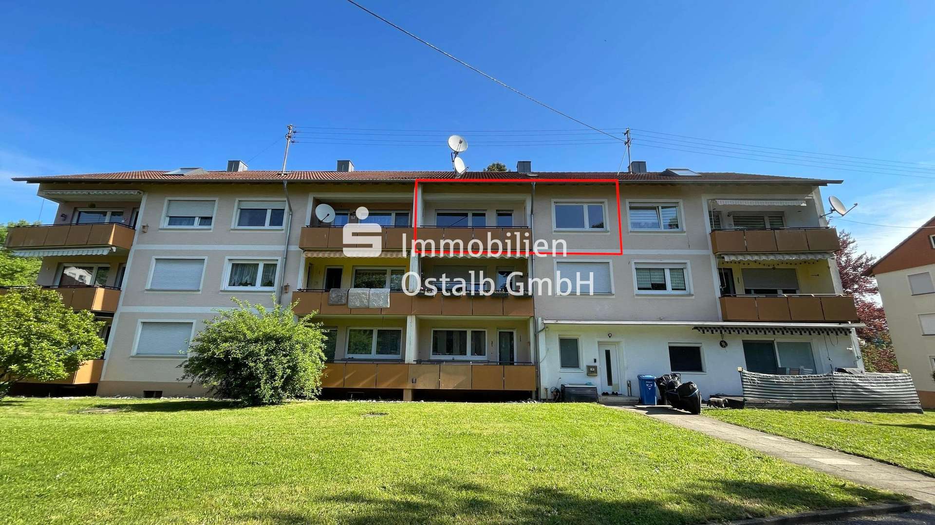 Ansicht - Etagenwohnung in 73433 Aalen mit 68m² kaufen