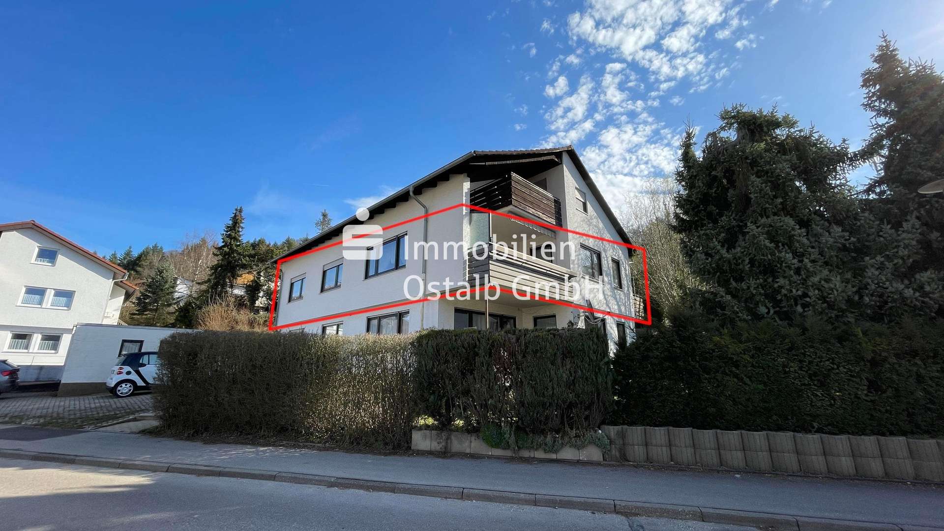 Frontansicht - Etagenwohnung in 73447 Oberkochen mit 107m² kaufen