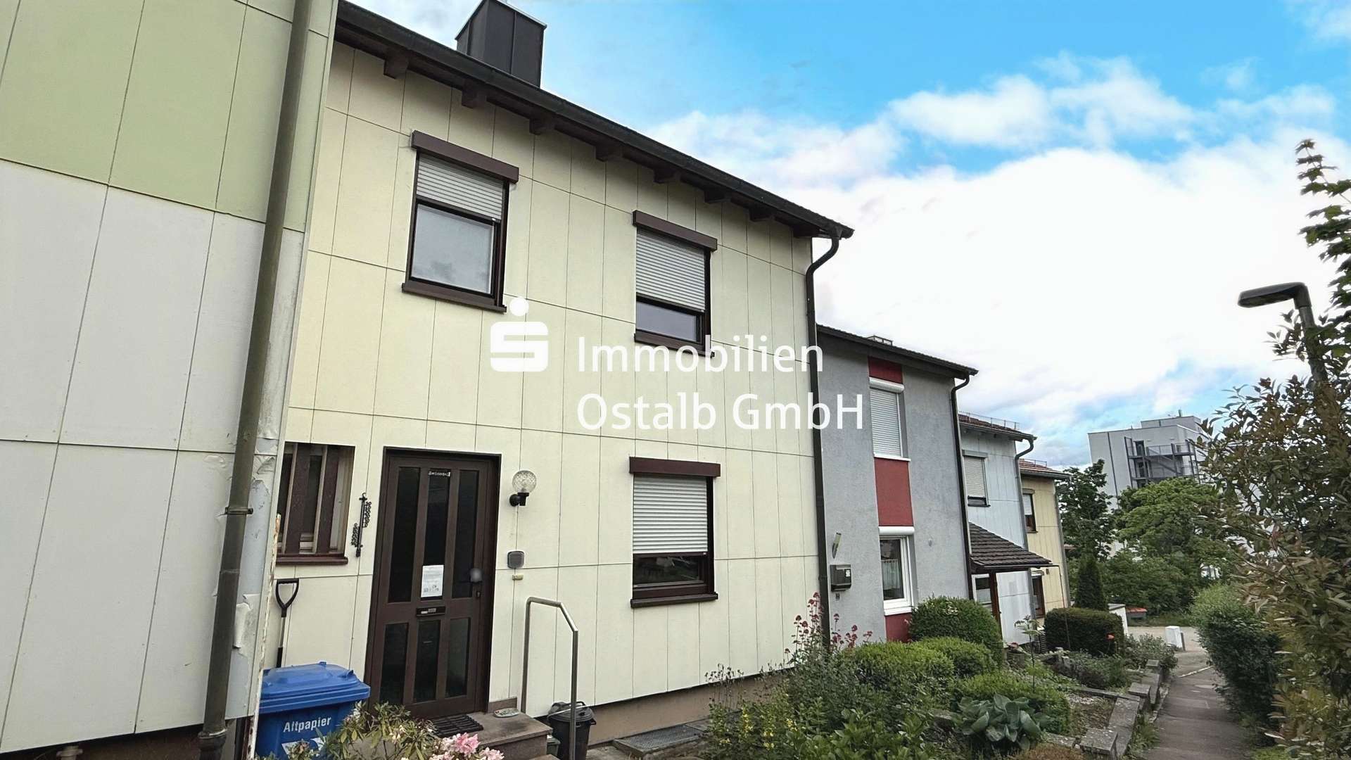 Ansicht Ansicht - Reihenmittelhaus in 73431 Aalen mit 85m² kaufen