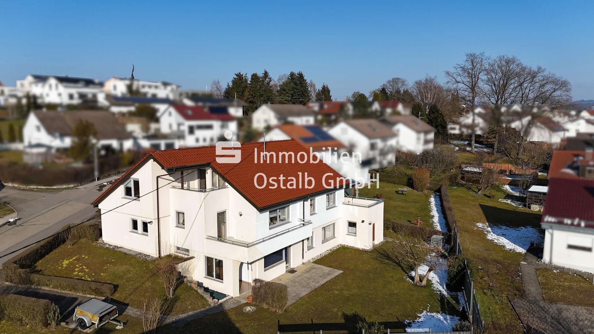 Außenansicht - Zweifamilienhaus in 73563 Mögglingen mit 187m² kaufen