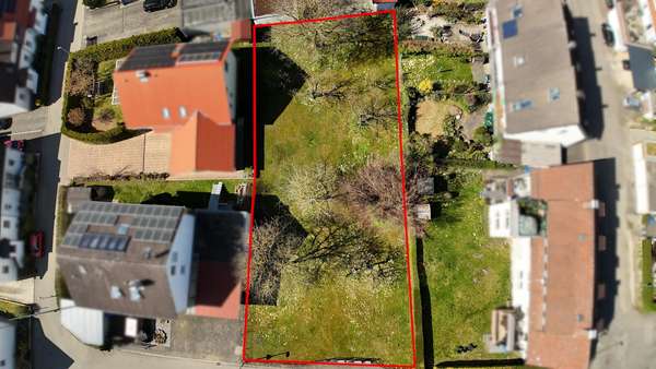 Vogelperspektive - Grundstück in 73431 Aalen mit 914m² kaufen