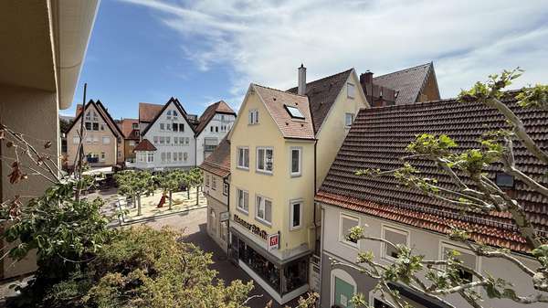 Aussicht Balkon - Maisonette-Wohnung in 73430 Aalen mit 135m² mieten