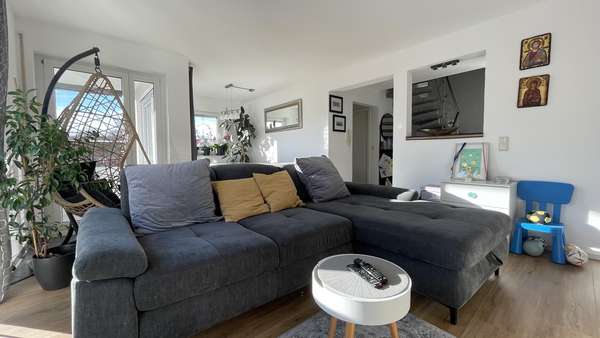 Wohn- und Essbereich Wohn- und Essbereich - Maisonette-Wohnung in 73433 Aalen mit 84m² kaufen