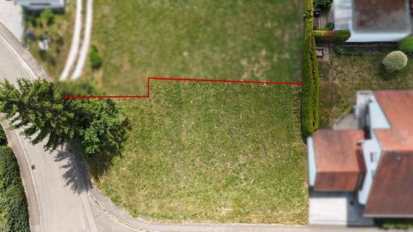 Luftbild Luftbild - Grundstück in 73563 Mögglingen mit 551m² kaufen