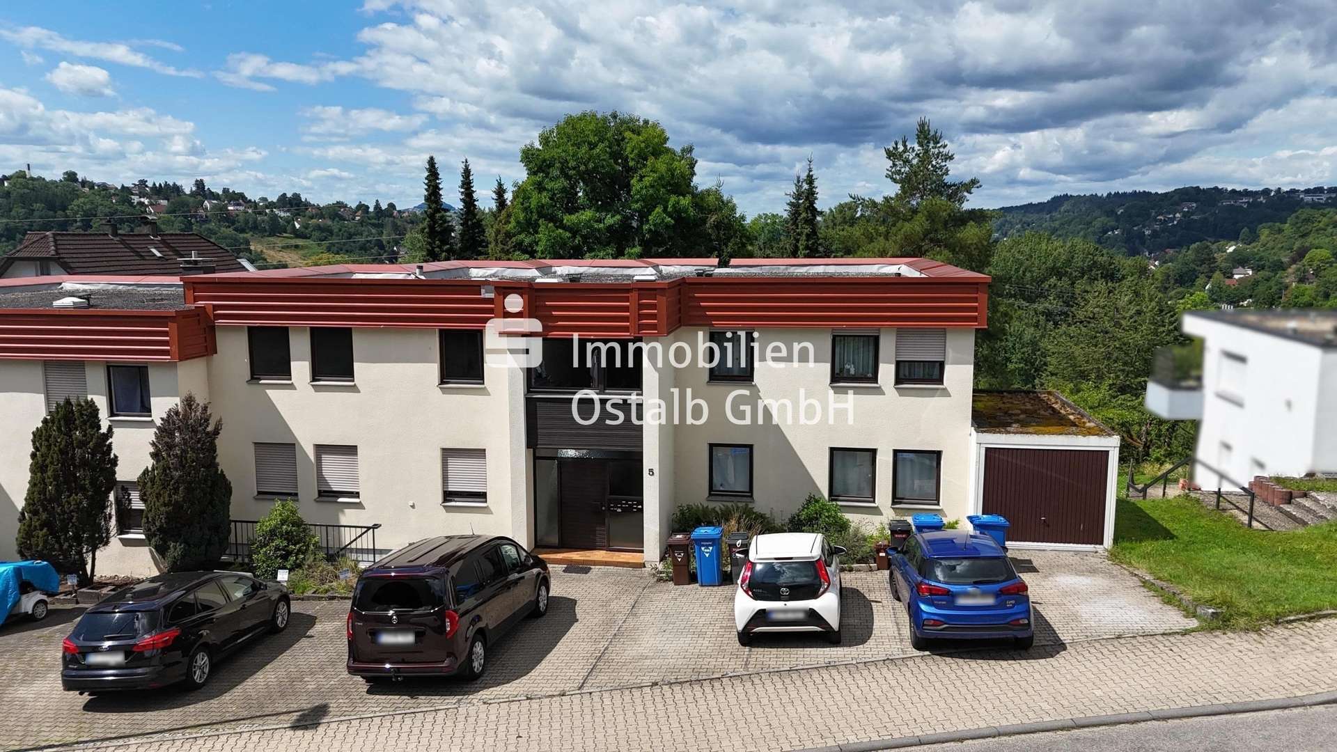 Außenansicht Außenansicht - Etagenwohnung in 73525 Schwäbisch Gmünd mit 87m² kaufen