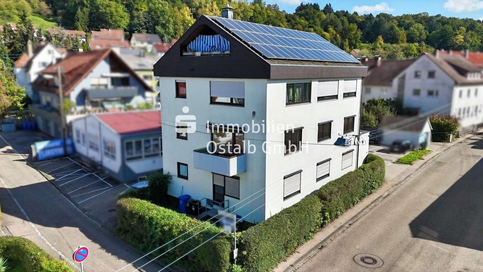 Außenansicht Außenansicht - Etagenwohnung in 73525 Schwäbisch Gmünd mit 93m² kaufen