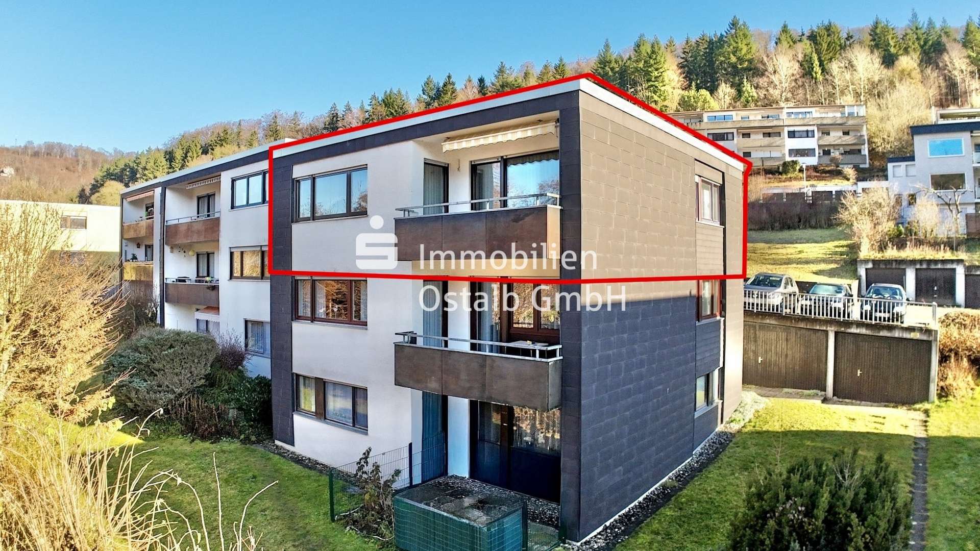 Ansicht Ansicht - Etagenwohnung in 73447 Oberkochen mit 77m² kaufen