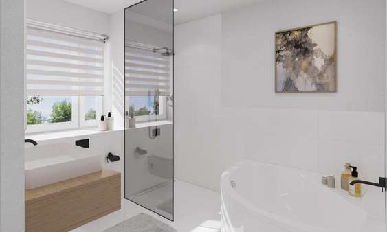 Visualisierung Bad - Penthouse-Wohnung in 73525 Schwäbisch Gmünd mit 293m² kaufen