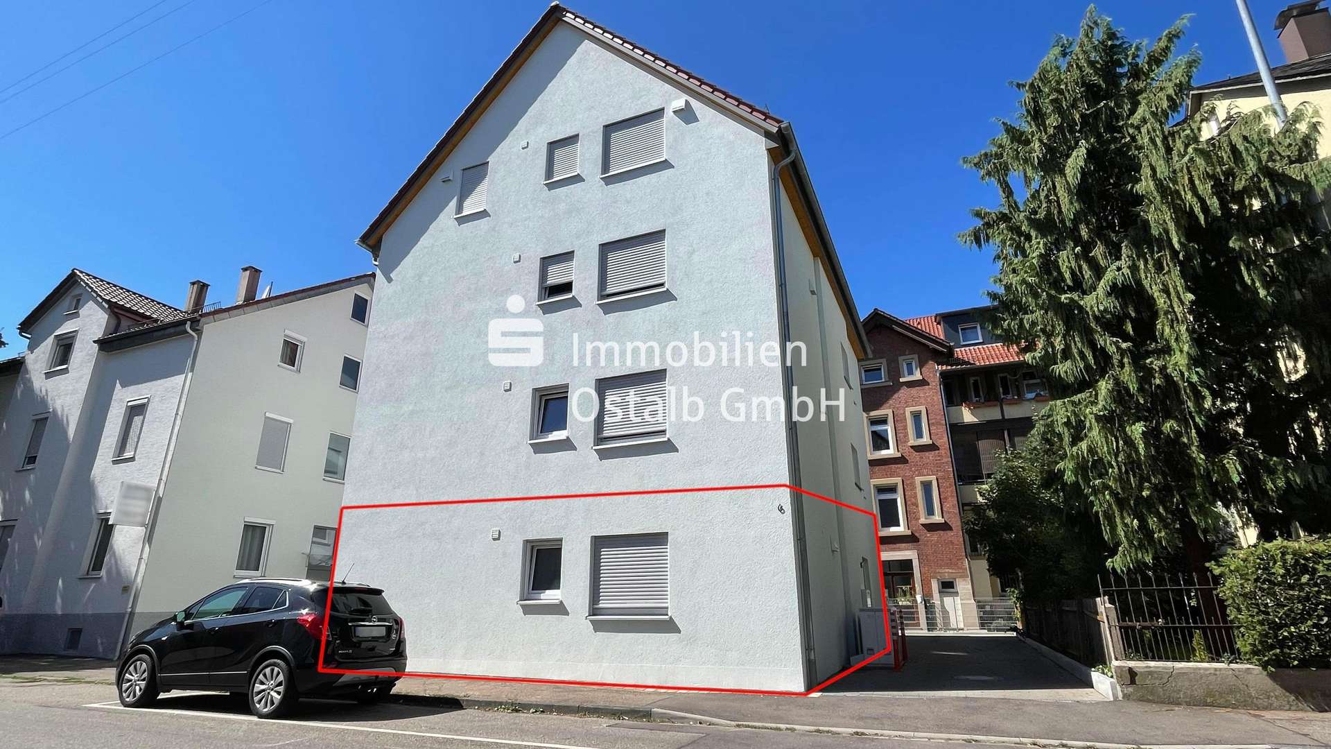 Außenansicht - Erdgeschosswohnung in 73525 Schwäbisch Gmünd mit 49m² kaufen