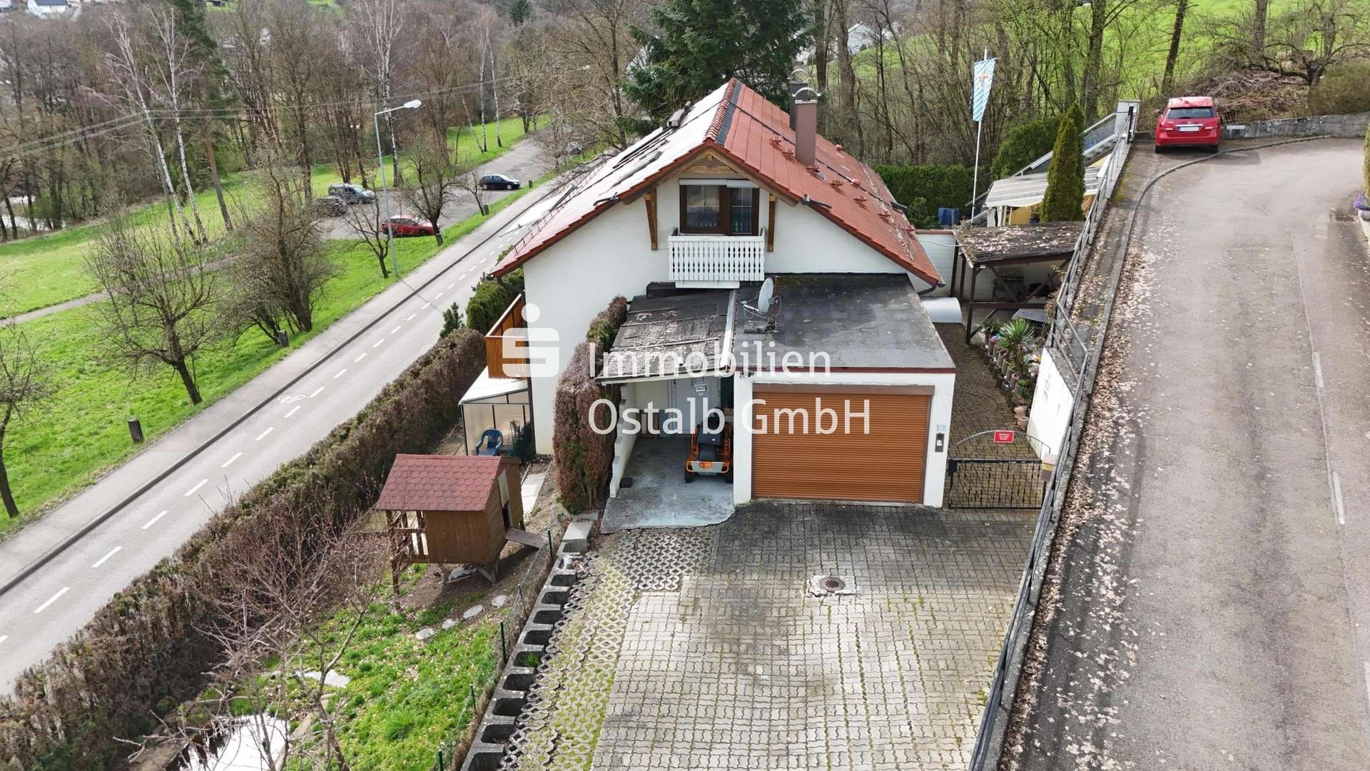 Außenansicht - Doppelhaushälfte in 73529 Schwäbisch Gmünd mit 96m² kaufen