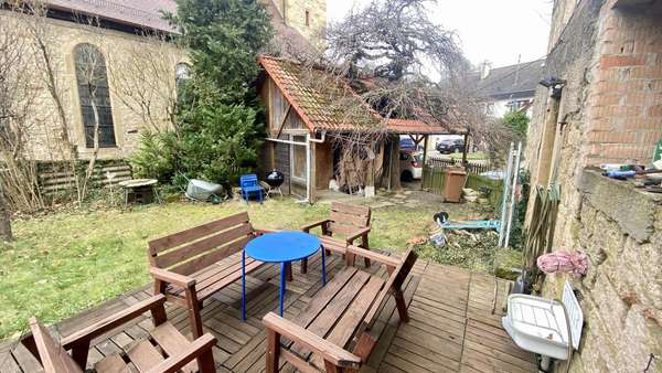 Terrasse und Garten - Einfamilienhaus in 74374 Zaberfeld mit 177m² kaufen